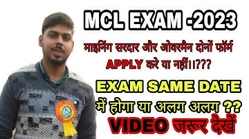 MCL BOTH form APPLY @miningtutorial2.1 @MiningTechnicalMT  @miningconceptual7131