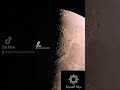 تصوير القمر عن قرب بأحدث الكميرات و مشاهدة ماء السماء هل هذا ماء حقا و كيف صعدوا للقمر بوجود ماء