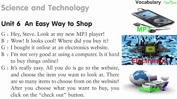 Listening Practice Throught Dictation 1 - Unit 6 : An Easy Way to Shop