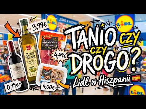 Is it CHEAPER in Spain than in Poland? 😱 We're heading into Lidl
