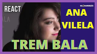 THE BEST REACT | Ana Vilela - Trem-Bala - (Clipe Oficial)