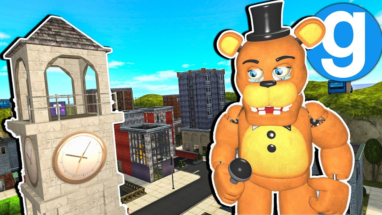 New Fnaf Mod In Fortnites Tilted Towers Five Nights At Freddy S Gmod Fnaf Garry S Mod Sandbox Youtube - tilted towers roblox