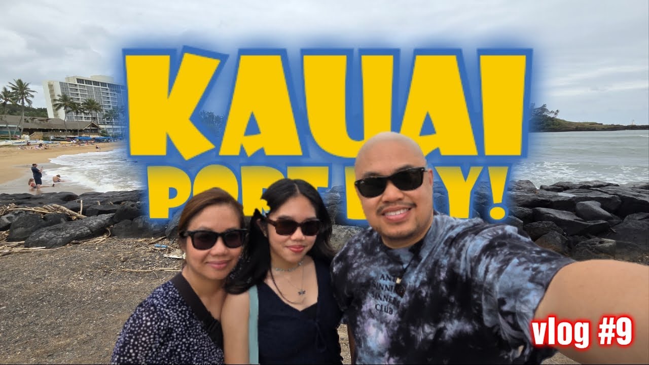 Kauai Port Day | Shopping at Nawiliwili + ABC Store Haul | Emerald Princess Hawaii Cruise Day 9