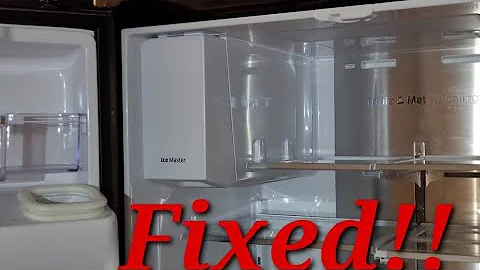 Samsung refrigerator ice maker freezing up issue finally FIXED!!!