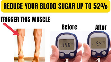 Lower Your Blood Sugar Up To 52% While Sitting | Soleus Push-up |
