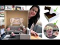 Como fazer uma Casa de Papelão para Bonecas do tamanho da Barbie - DIY Miniatura Sala completa #01