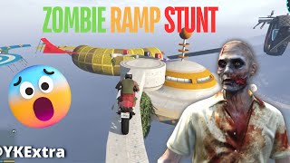 GTA 5 Zombie Ramp Stunts & Fails