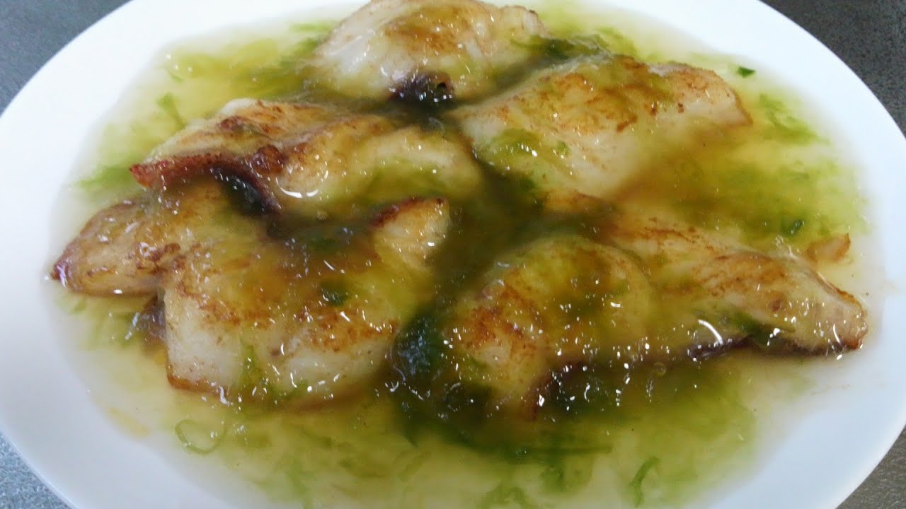 白身魚のアーサあんかけ 美味しいレシピ Youtube