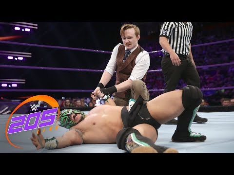 Kalisto vs. Gentleman Jack Gallagher: WWE 205 Live, Nov. 7, 2017