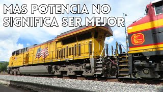 Por qué no hay locomotoras de 6000HP como la  SD80MAC, SD90MAC o AC6000CW en ferrocarriles mexicanos