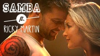 Смотреть клип Claudia Leitte, Ricky Martin - Samba