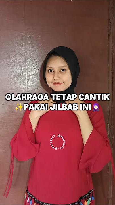 JILBAB DINAS/OLAHRAGA ANTI TEMBEM BIKIN MUKA TIRUS‼️