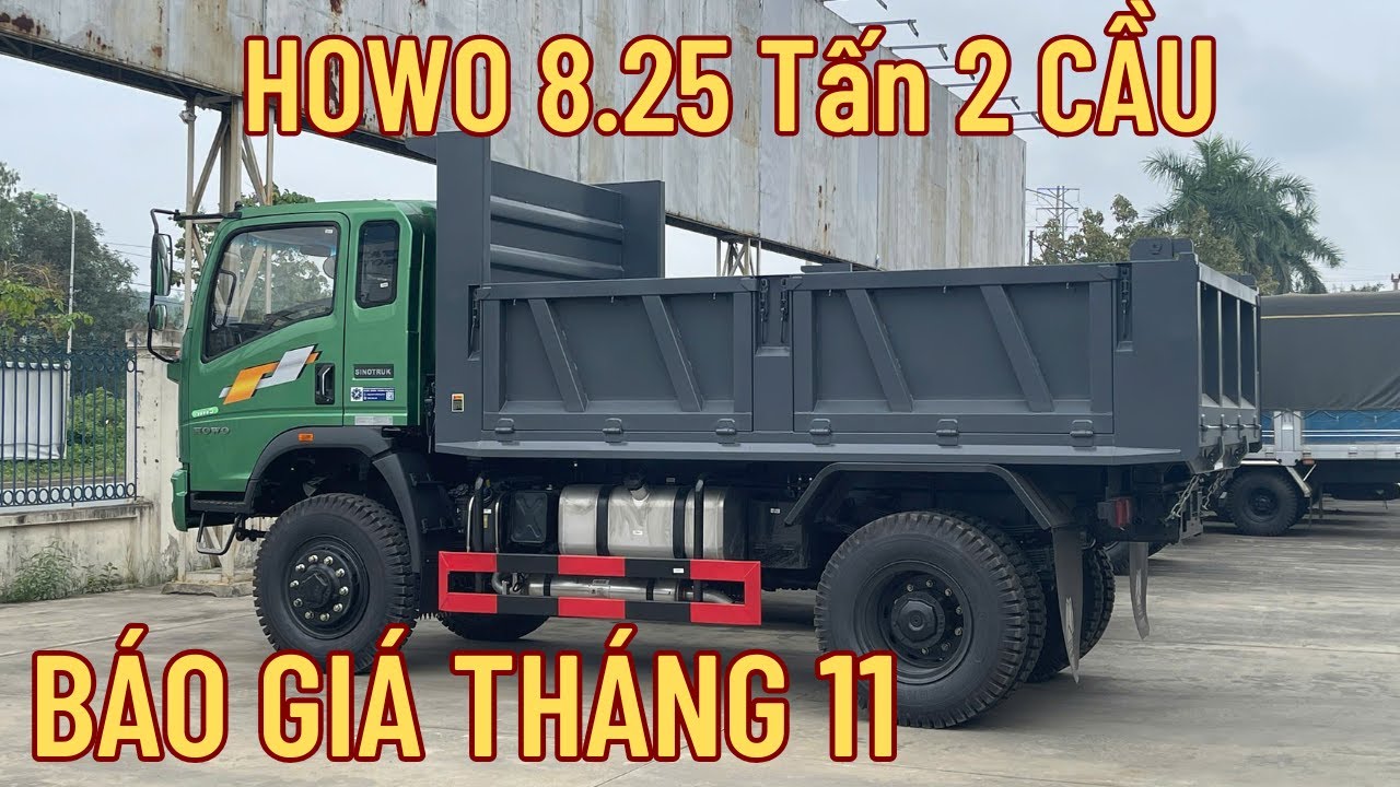 THANH LÝ Xe Ben 2 CẦU SINOTRUK 8,25 Tấn - GIÁ GIẢM SÂU | Báo Giá Chi Tiết 0383.368.978