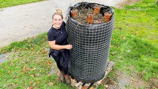 Building a JohnsonSu Bioreactor to Create Awesome Compost For My Flower Farm