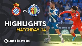 Highlights RCD Espanyol vs Getafe CF (1-1)