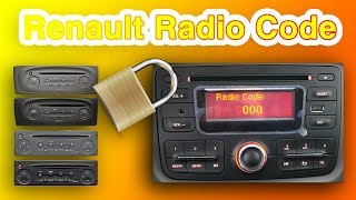 طريقة فك شفرة و حل مشكلة كود راديو سيارات رينو Renault Radio Code - عربيتي لوجان - NigmaTech - DIY