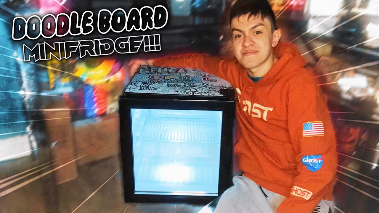 Doodle Board GFUEL Mini Fridge Unboxing FanFUELED WINNER!!! YouTube