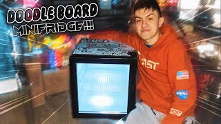 Doodle Board GFUEL Mini Fridge Unboxing - FanFUELED WINNER!!!