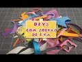 DIY'S COM SOBRAS DE E.V.A #4 - por Gisele Souza