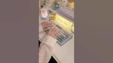 🦋Epomaker Aula F75 • marbly pre-built keyboard #keyboard #mechanicalkeyboard #asmr