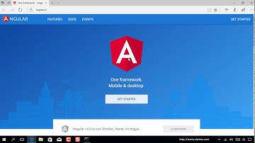 Angular 4 개발 시작하기