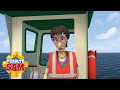 Megakadt a tengeren! | Tűzoltó Sam  | összeállítás | Rajzfilmek gyerekeknek