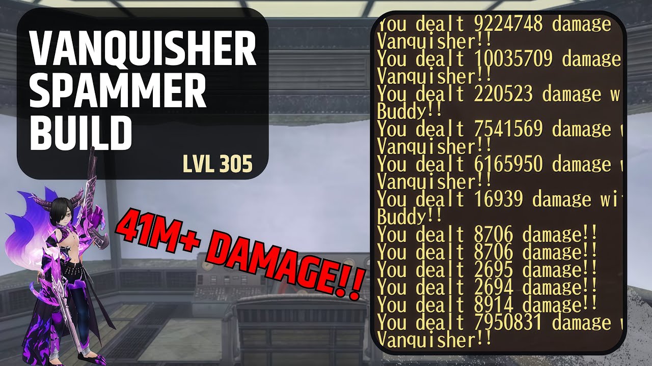 Vanquisher Spammer Build INSANE DAMAGE - Toram Online Bowgun Skill Revamp