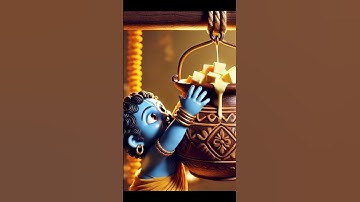 Little Krishna and The Butter Pot  #shortsvideo #animation #indiangods