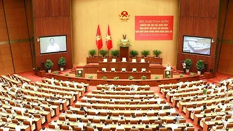 Hội nghị toàn quốc nghiên cứu, học tập, quán triệt Nghị quyết Hội nghị TW lần thứ 5, khóa XIII