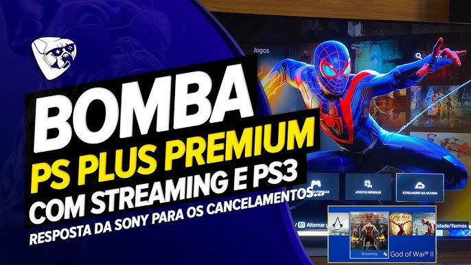 BOMBA !! STREAMING PS PLUS APARECE NA PS PLUS DO BRASIL !!! 