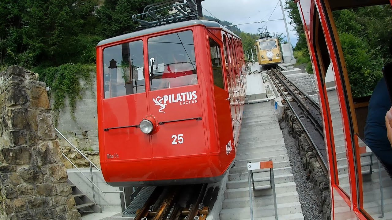 Švýcarsko - lanovky a zubačky 4K