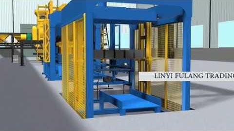 QTF10-15 Hot sale automatic concrete color pavement interlocking block machine