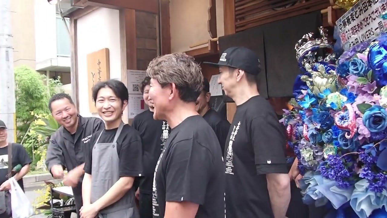 中華蕎麦とみ田 20周年記念 BOUNTY HUNTER コラボ Tシャツ 【公式通販】