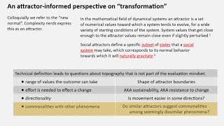Complexity view of evaluating transformation 10 27 20