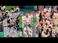 Kpop Idols Interactions Shooting Games Race Salsa Dance Challenges Reaction At ISAC 2025 Today