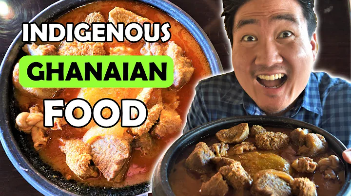 Indigenous Style GHANAIAN FOOD (Tuo Zaafi, Fufu Soup, Waakye!)