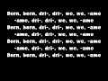 Trash The Rental Crystal Castles Vs Sohodolls Lyrics Video 