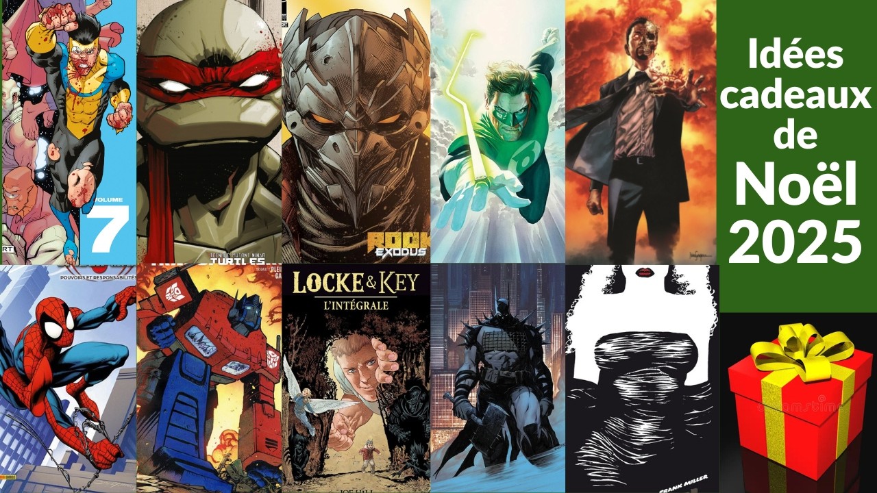 Idées cadeaux comics pour Noël (la vidéo est beaucoup trop longue 😅) hors série #1