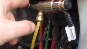 Air valve solenoid ~ Radiator fan stays on  ~ freightliner century class ~ #423