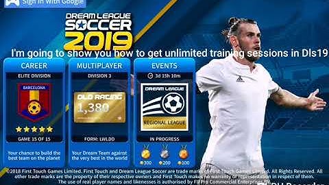 Get Unlimited Training Sessions Dream League Soccer 2019 (6.04) EASY!!!