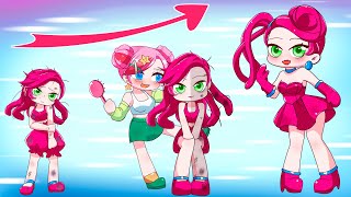 Mommy Long Legs and Anna Growing Up | Gacha Club | Ppg x Rrb Gacha Life