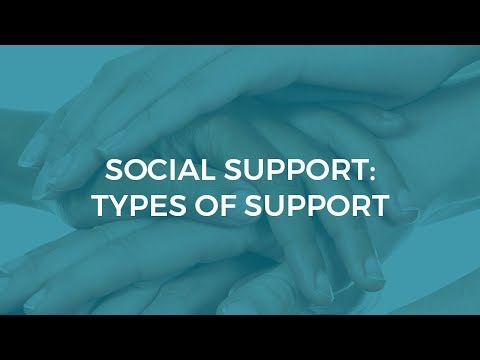 Social Support: Types of Support