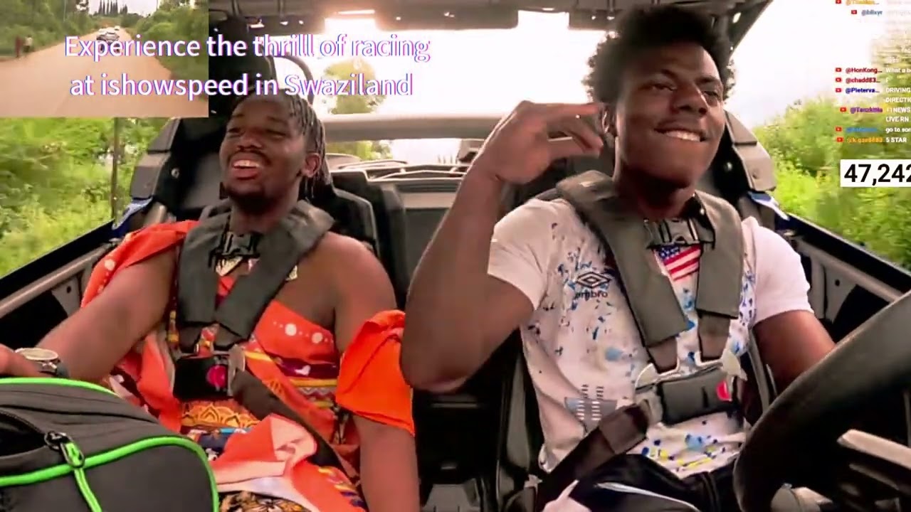 Experience the thrill of racing at ishowspeed in Swaziland