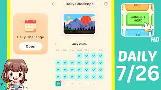 Connect Word Daily Challenge July 26 2026 Answers Walkthrough screenshot 3