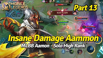 Unstoppable Aamon | Insane Damage Jungler – Build Top 1 Global Aamon ~ MLBB
