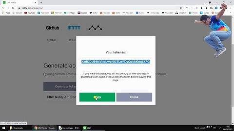 Python | ส่งข้อความแจ้งเตือนด้วย LINE Notify