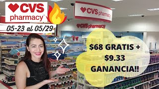 CVS - Casi $70 en productos GRATIS mas GANANCIA de $10!!!