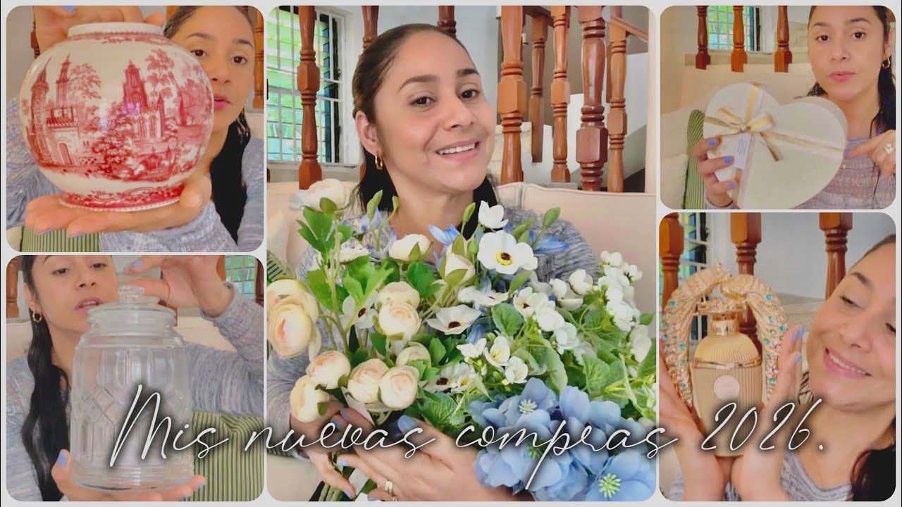 Nuevas COMPRAS para decorar mi hogar 2026.(regalos).