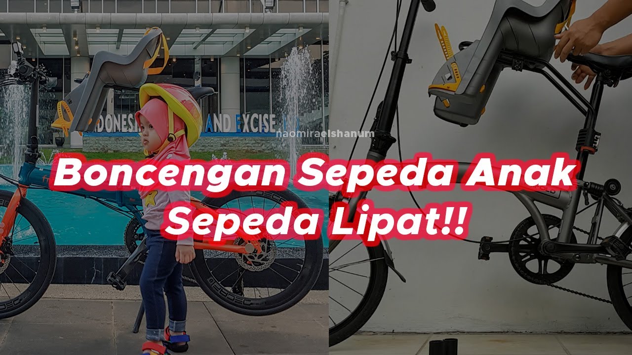 Boncengan Sepeda Anak - Sepeda Lipat dan MTB
