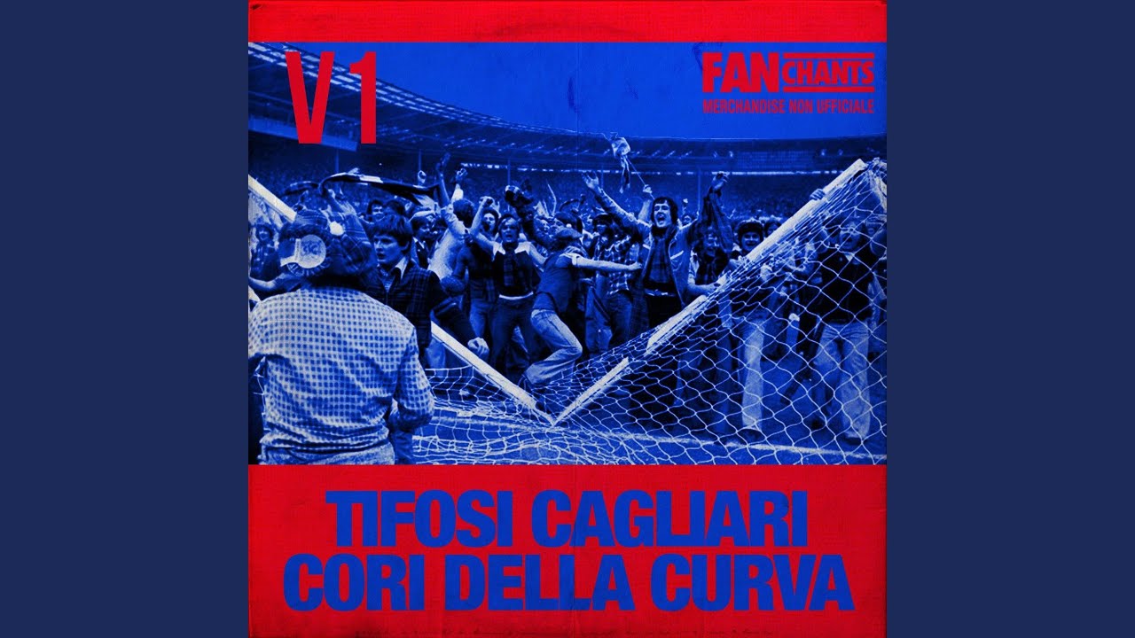 Écharpe Supporters Cagliari Calcio - Modèle Vintage Collection - Bufanda Scarf